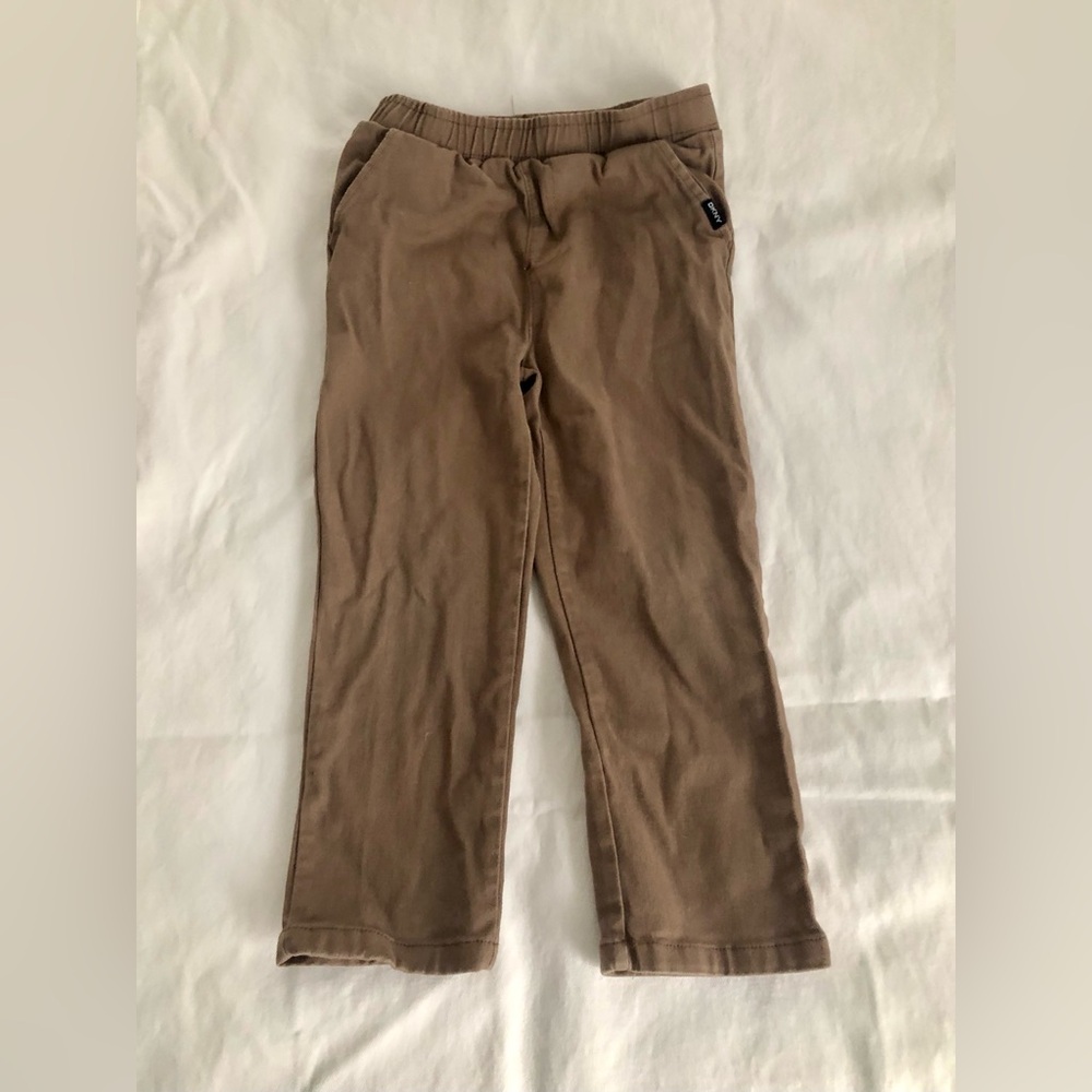 DKNY Kids Brown Khaki Trouser Pants